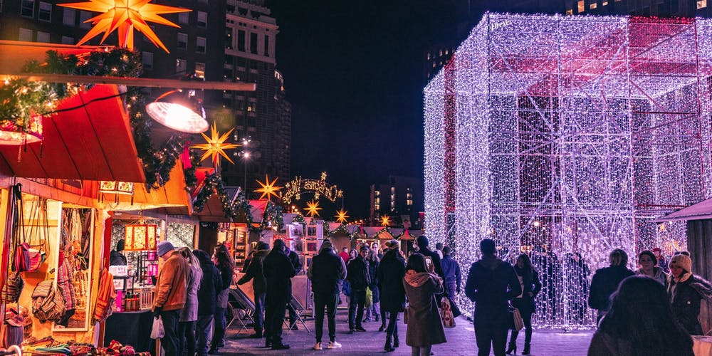Christmas Village transforms LOVE Park into an authentic, openair German Christmas market with