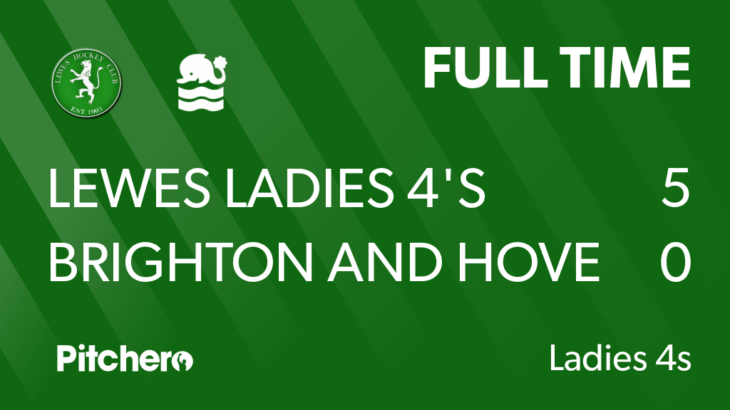 LewesHockeyClub's tweet photo. FULL TIME: Lewes Ladies 4's 5 - 0 Brighton and Hove Women's 8s
#LEWBRI #Pitchero
https://t.co/8NNjXfCcYn https://t.co/9AAXKBh91y