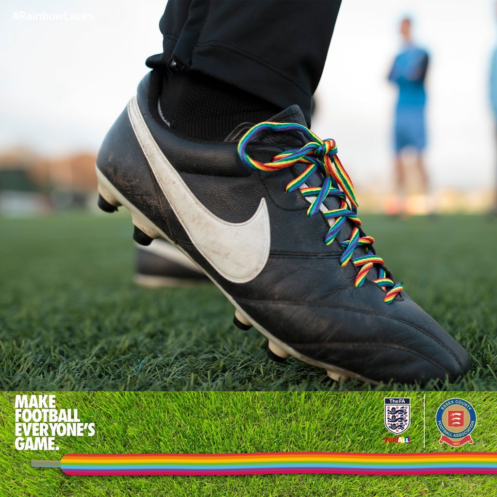 #RainbowLaces ‘Weekend 2’ Supporters (<a href="/colsunlge/">Colchester & District Sunday League</a>): <a href="/cusafc/">CUSA FC</a>, Phoenix, <a href="/WormingfordWFC/">Wormingford Wanderers Football Club</a>: bit.ly/RainbowLaces19