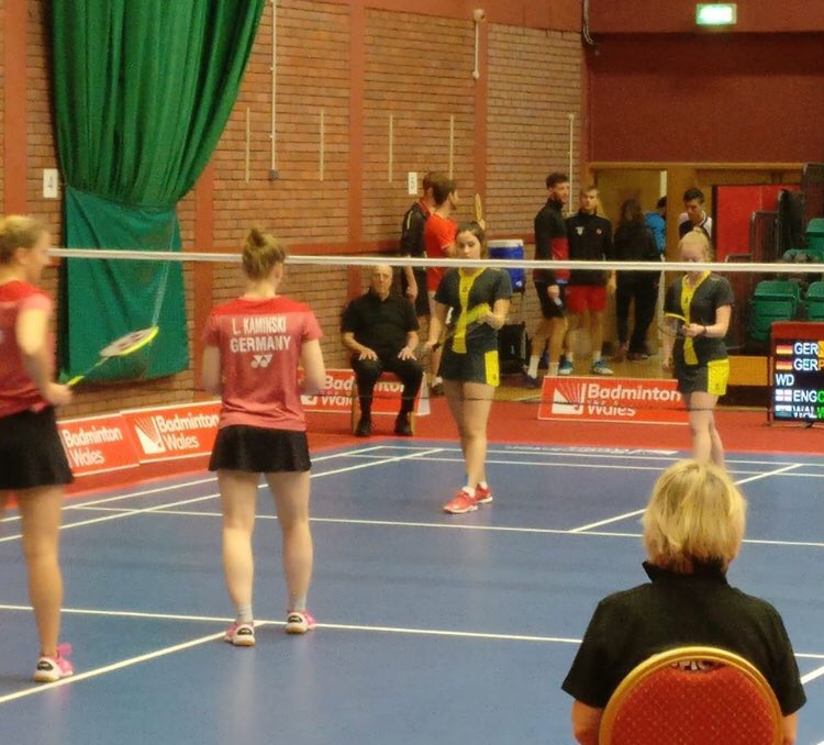 really good few days at my first senior international reaching the last 16 in doubles loosing out to the number one seeds from 🇩🇪.Close loss in 2nd round of qualification in mixed too, happy to be back on court after a period out with injury #WINT2019 <a href="/karakaluk/">Karakal.com</a> <a href="/BadmintonWales/">Badminton Cymru | Wales</a>