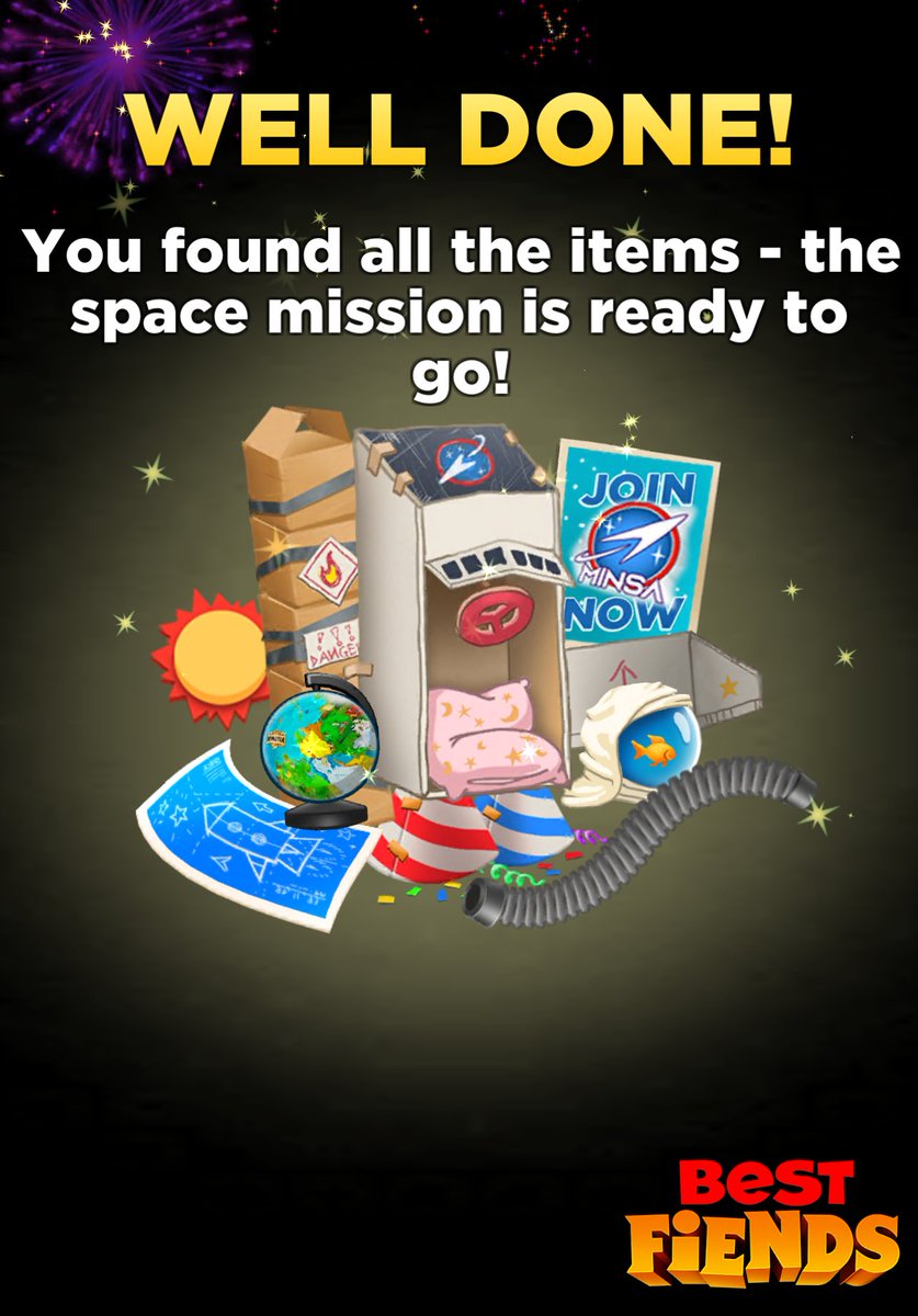 I helped Astro Ru to fix her ship! Download FREE and be a winner: download.BestFiends.com #BestFiends