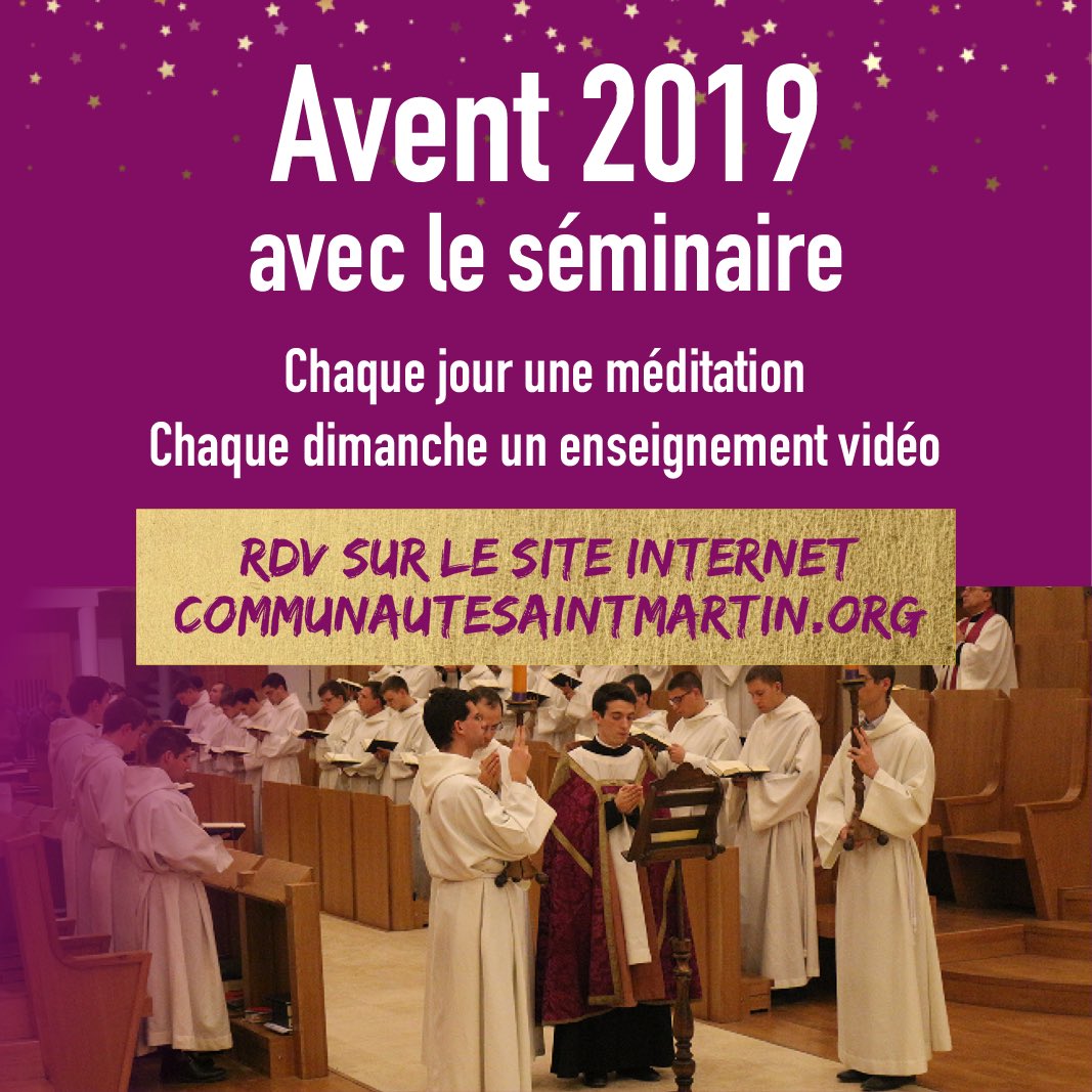 ComSaintMartin's tweet photo. « Viens Seigneur Jésus » : l’Avent est le temps du désir profond de l’homme, qui a pour nom espérance, espérance en la venue du Sauveur. Ravivez votre désir chaque jour en suivant les méditations des séminaristes. #Avent2019 #ManteauPartagé - plus sur https://t.co/Yp91cvT2BL https://t.co/uHYvLKHtcr