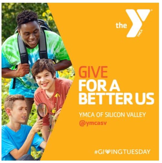 In just one day, we want to provide financial assistance for more bay area families—and we can’t do it without you. Mark your calendars to join the charge to reach our transformative goal this #GivingTuesday ! Too excited to wait? Make your gift today 
bit.ly/ymcasv-givingt…
