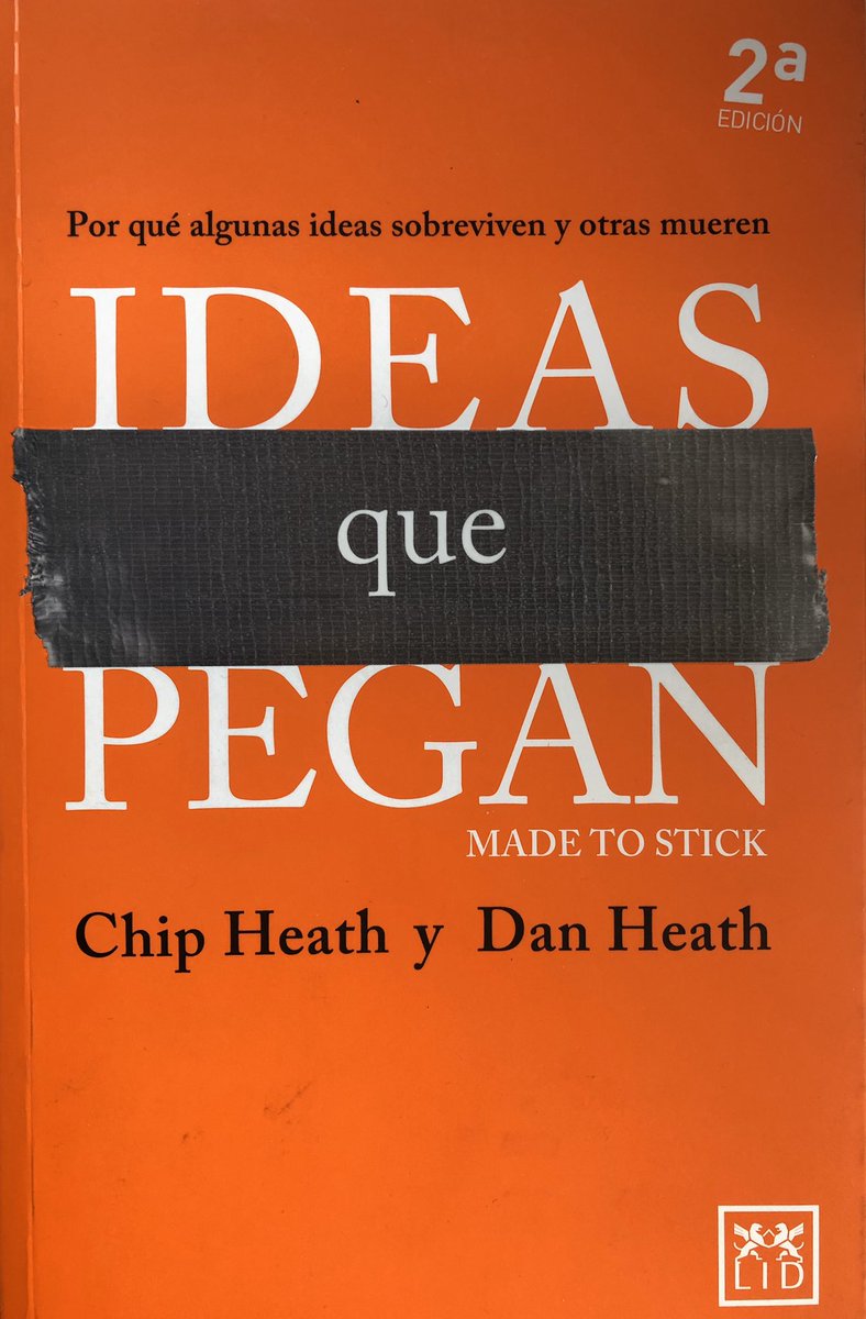 ¿Qué se pega? ¿Por qué unas ideas son ganadoras y otras no?¿Por qué sólo unas pocas se quedan fijadas en nuestra mente y el resto se olvidan? Si quieres que tu mensaje se quede pegado en la mente de tus jugadores, clientes, espectadores o amigos, deberías leer este libro.