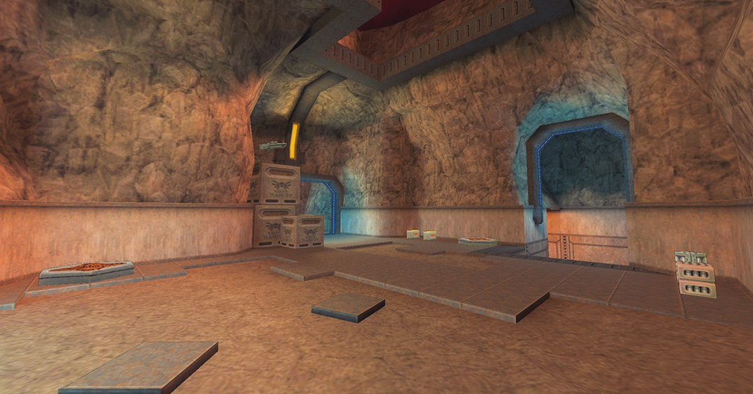 WizardExt's tweet image. Endgame (wizq2dm4). Quake 2 deathmatch map. Released in 2007. It's a small/medium sized map. Communication outpost. My entry for a map competition at Q2 Café forum. Placed 4th. Celebrating 10 years of Quake 2. #quake2 #leveldesign #gamedev #idtech2 #idsoftware