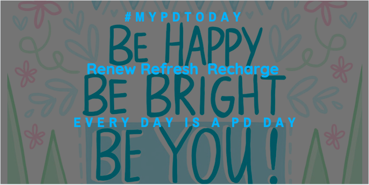 kellywchris's tweet photo. Taking time to Refocus, Renew, and Recharge is important for our continued growth and development. We need to give ourselves permission to take time for ourselves. Every day is a PD day. #myPDtoday https://t.co/BDI5vsvCMz