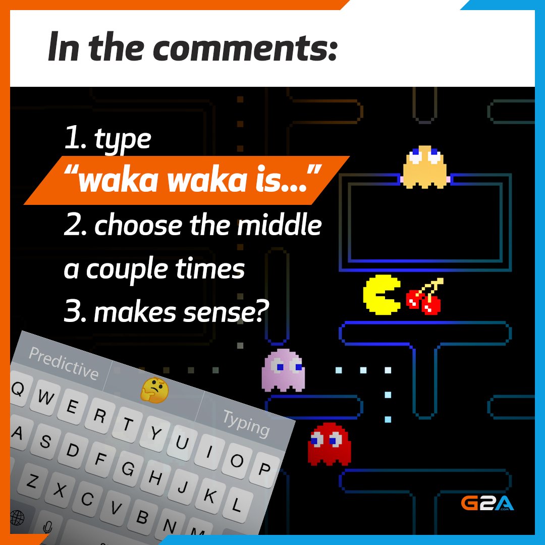 G2A_com's tweet image. What did you get❓ #predictivetext

👉 bit.ly/G2A_Hottest_De…