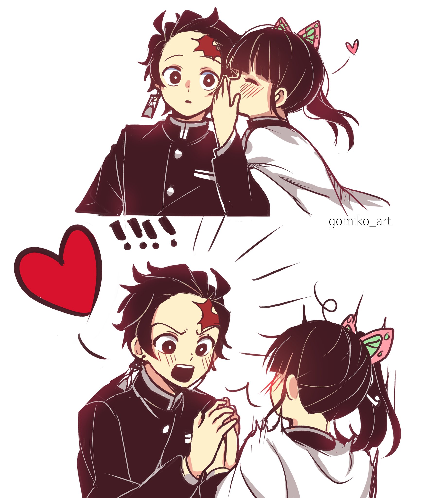 Tanjirou Kanao As Decided By The Twitter Poll D Very Cute Demonslayer 鬼滅の 刃 炭カナ 話題の画像がわかるサイト