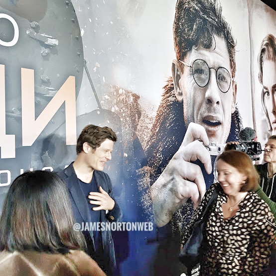 jamesnortonweb's tweet image. Thank you, @jginorton for your kind words about our work😍 I&apos;m very pleased, it’s been a privilege to be your fan for all these years, you always make me proud. Thanks for coming to Ukraine and &apos;next time in London&apos; of course😋 XXX, Natasha.

#premiere #ЦінаПравди #JamesNorton