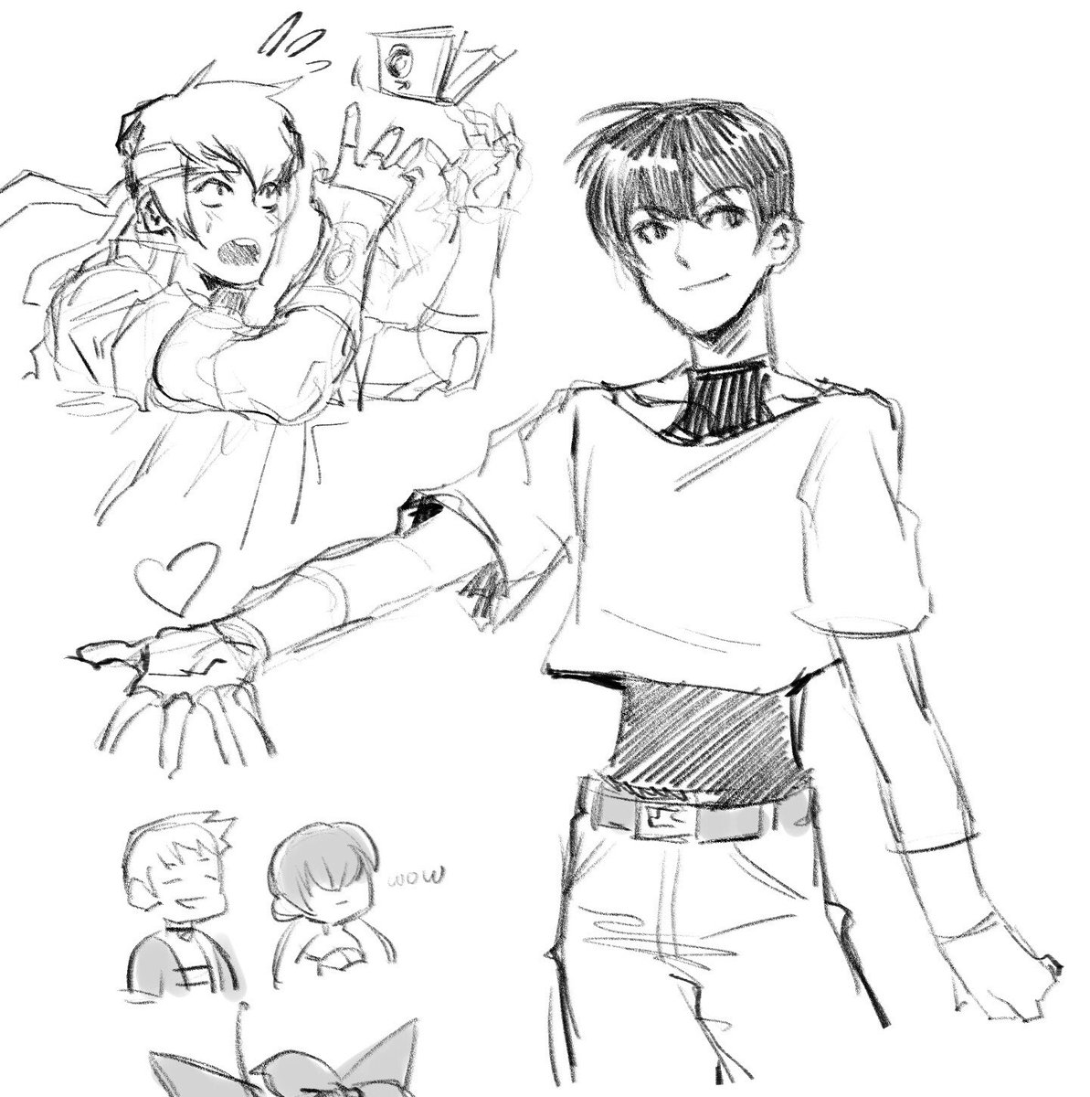 testing out new brushes. 