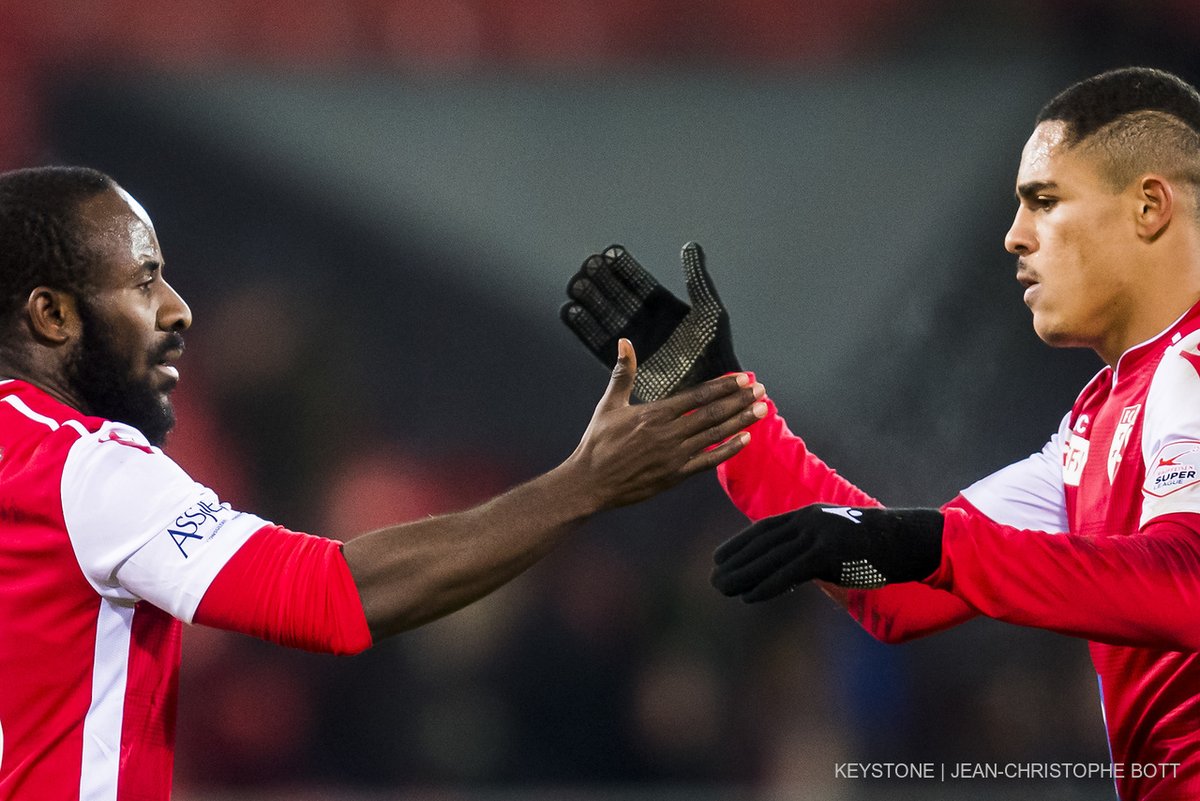 FCSion's tweet photo. Match-winners 🤜🤛⚪️🔴
#SionFCT #HopSion https://t.co/4Dd4qHdoQA