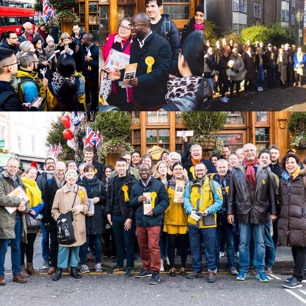 SamGyimah's tweet image. Thanks to all those who came campaigning in Kensington today from far and wide. You were terrific. Our message to bring Kensington back together and win the seat for Remain is being heard in every corner of this great constituency. Together we can win this. #GE2019 #samforken