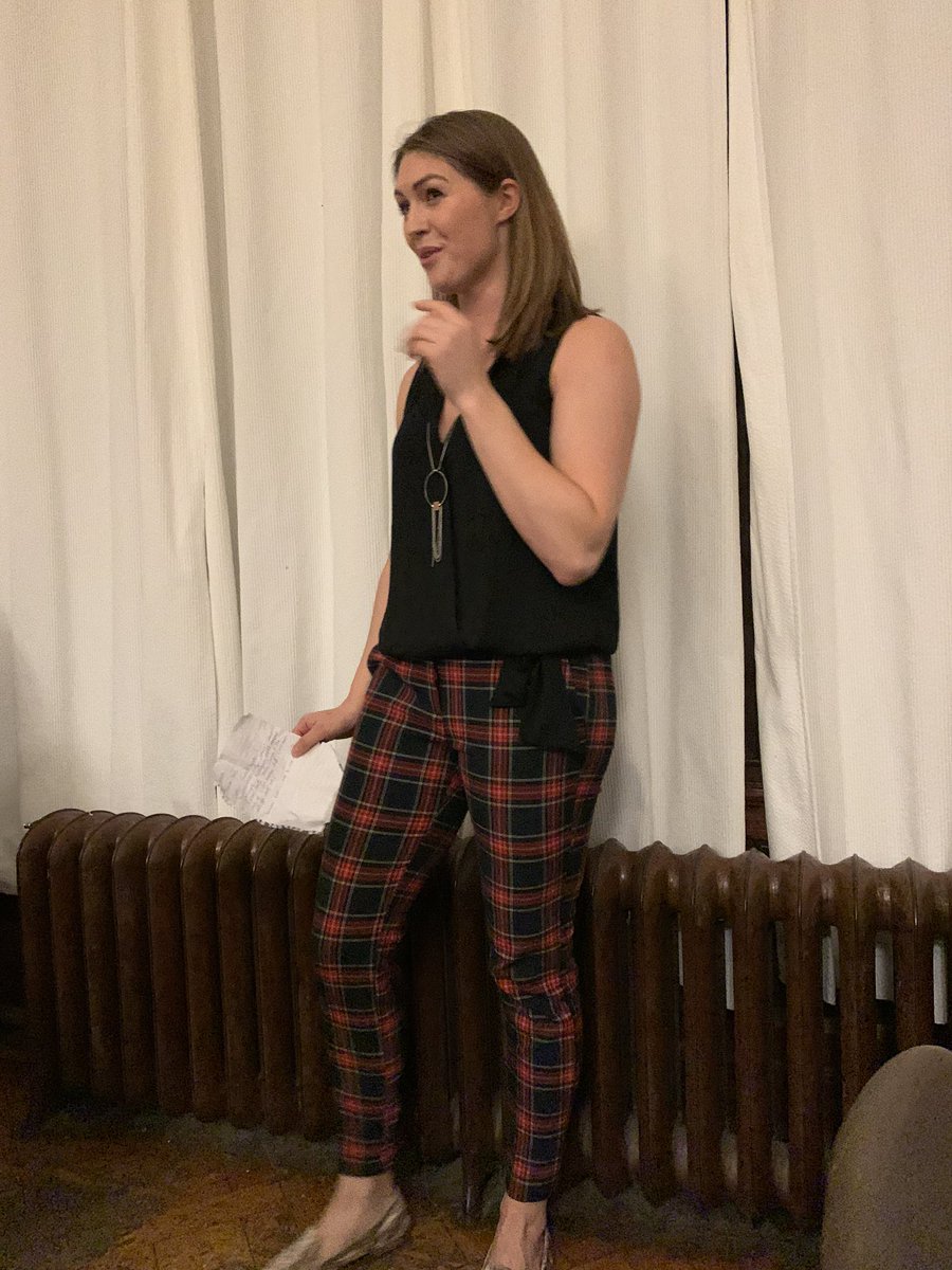 Our fabulous MC for the evening @cjtaylor92! We are ready to tuck in to some delicious #scotchlamb for #lambforstandrewsday! 🏴󠁧󠁢󠁳󠁣󠁴󠁿