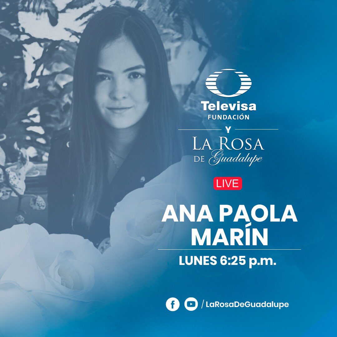 Me encantaría que me acompañaran este lunes 6:25 pm por la cuenta oficial de <a href="/LaRosaDeGpeOf/">La Rosa de Guadalupe</a> <a href="/Televisa/">Televisa</a> <a href="/TelevisaDigital/">Televisa Digital</a> <a href="/Canal_Estrellas/">Las Estrellas</a>