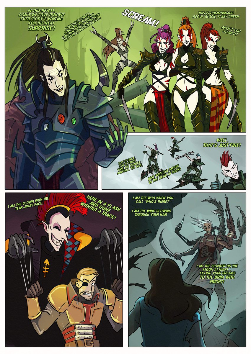 virlandil's tweet photo. "Nightmare before Candlemas - This is Commoragh" comic I made for @LivesNine9 and @Roll_for_Heresy :>
Enjoy~
#warhammer40k #eldar #commoragh #drukhari #thisishalloween #parody #nightmarebeforechristmas https://t.co/dixLjXQzMD