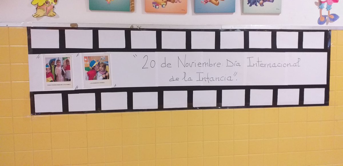 CeipReinaSofia's tweet photo. 20 N: Día de la Infancia. Hemos trabajado Derechos y Deberes de los niños y niñas, recogidos en fotogramas. https://t.co/MgXT1soO5b