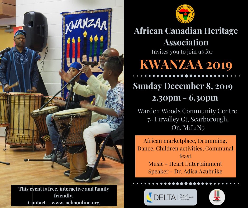 African Cdn Heritage (@achaunity) on Twitter photo Welcoming families and friends to an African centred gathering aiming to strengthen support for Black children and youth through the 2020s #overcomingantiblackracism #kwanzaaintoronto <a href="/WardenWoodsCC/">Warden Woods</a> Welcoming families and friends to an African centred gathering aiming to strengthen support for Black children and youth through the 2020s #overcomingantiblackracism #kwanzaaintoronto <a href="/WardenWoodsCC/">Warden Woods</a>