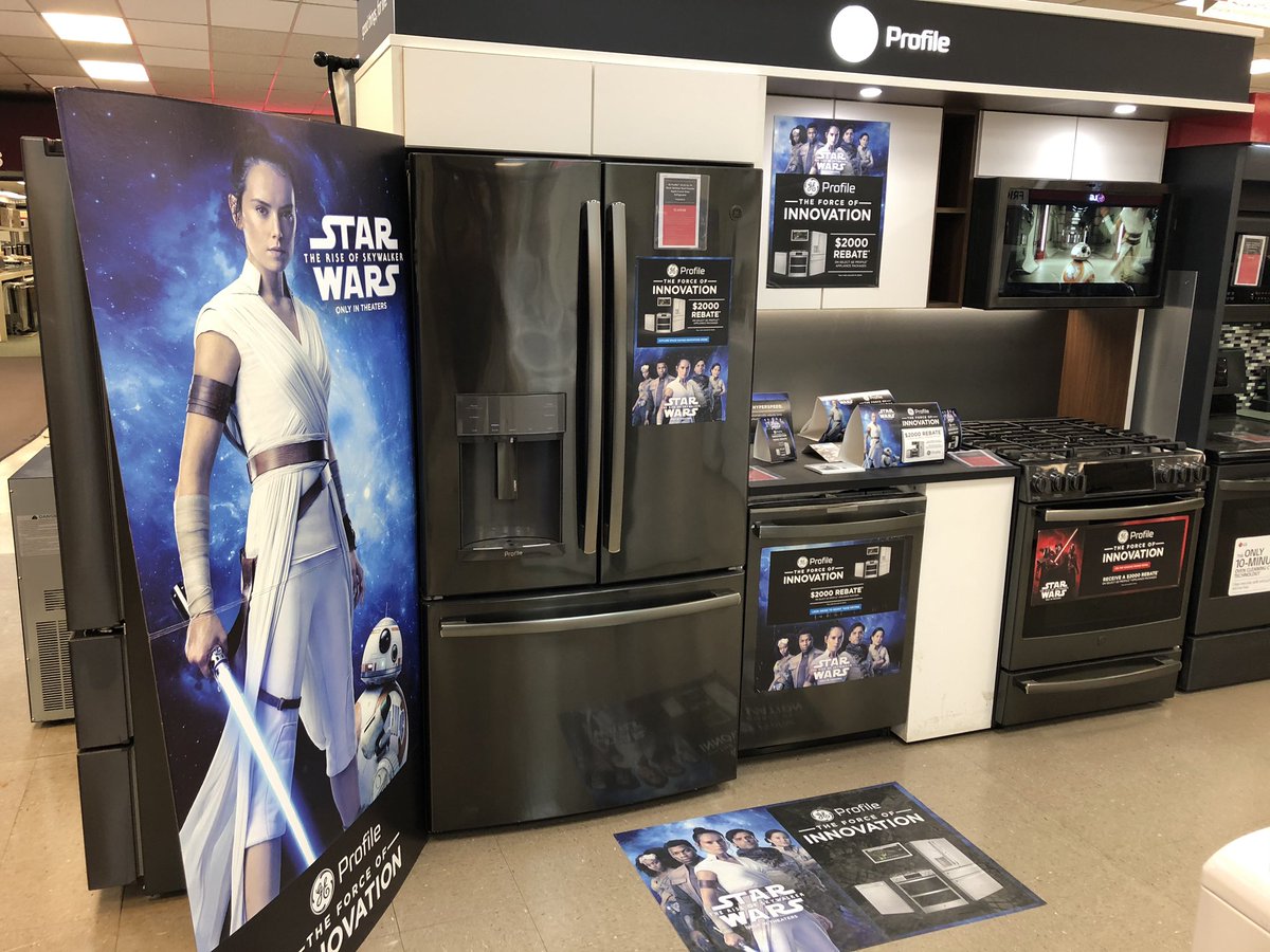 sdfnky's tweet image. @GE_Appliances #TheForceofInnovation #BestBuy #BargainSupply