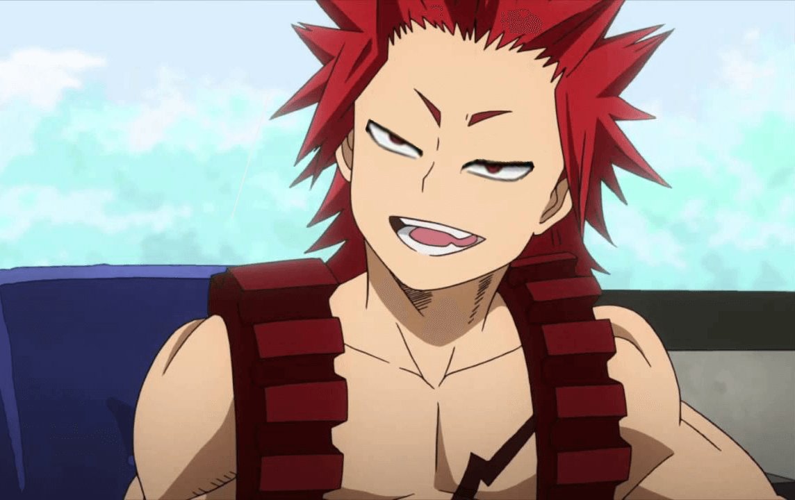 Kirishima with Bakugou's eyes is almost the most demonic thing Ive eve...