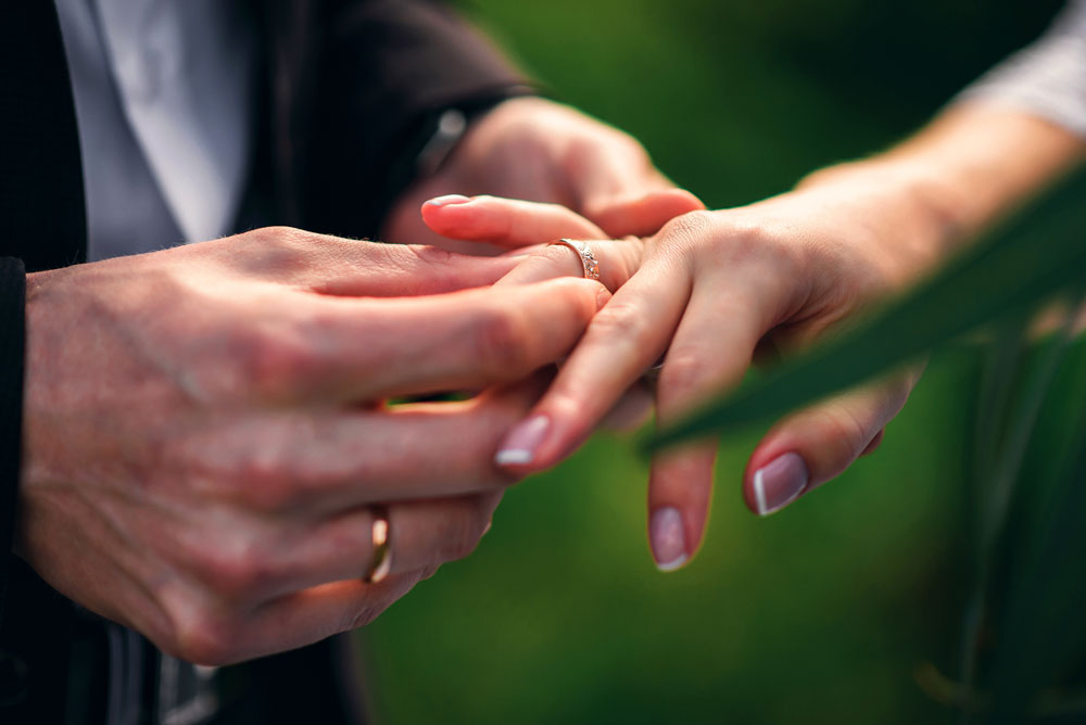 Check the "Ring exchange wording etiquette" article on our site My Dream Wedding - is.gd/1MmKHn