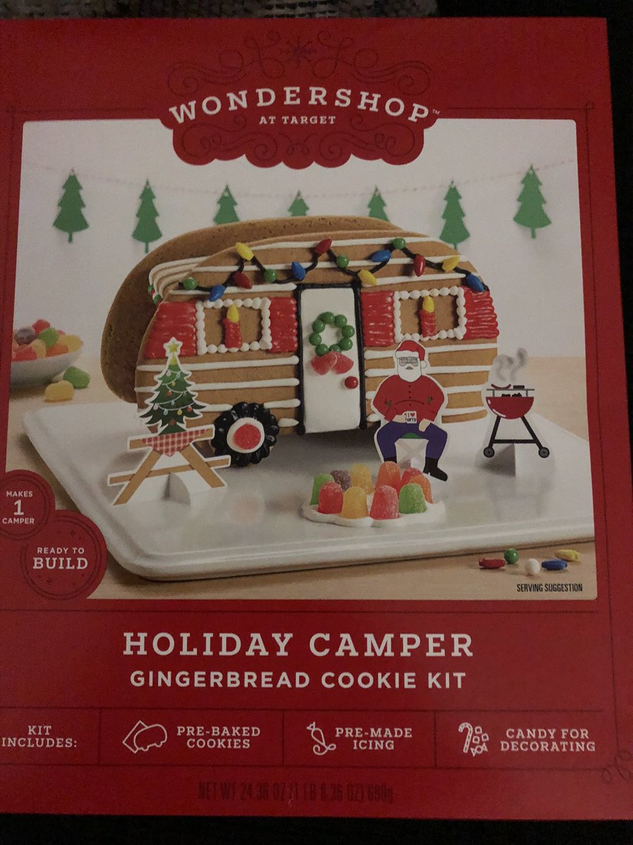 steinunnp's tweet image. Best gingerbread house ever #outdoorsy #missingcamping