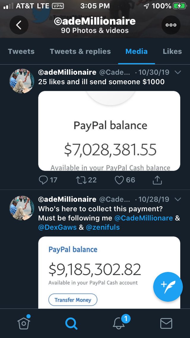 ScamAnnihilator's tweet photo. @snowfulls #snowfulls @CadeMillionare @CadeMillionaire #cademillionaire #cademillionare @TomGifting #tomgifting — @Cybergifter is now @RavenGifter — #ravengifter #cybergifter @TwitterSupport @twitter #twitter #twitterscams #Twitterfraud #twitterscammers #scamalert
Retweet/report! https://t.co/u4FA8DFntD