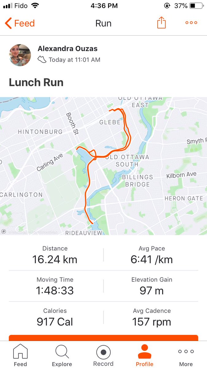AOuzas05's tweet photo. Back to the old stomping ground for a change of scenery. First actual “long” long run since 9runrun. It felt good but that wind was brisk today! #premarathontraining #rideaucanal #windy https://t.co/UI6Qej0GEL