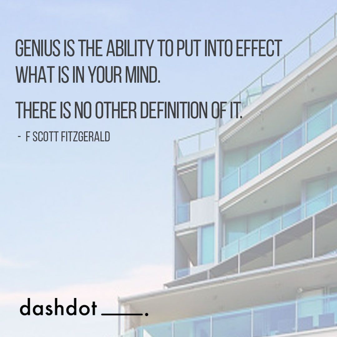 BillingGabi's tweet image. 𝗚𝗲𝗻𝗶𝘂𝘀 𝗶𝘀 𝘁𝗵𝗲 𝗮𝗯𝗶𝗹𝗶𝘁𝘆 𝘁𝗼 𝗽𝘂𝘁 𝗶𝗻𝘁𝗼 𝗲𝗳𝗳𝗲𝗰𝘁 𝘄𝗵𝗮𝘁 𝗶𝘀 𝗶𝗻 𝘆𝗼𝘂𝗿 𝗺𝗶𝗻𝗱.

There is no other definition of it.

- F Scott Fitzgerald

#dashdot #buyersagent #staypositive #beinspired #dreambigger #highperformanceproperty