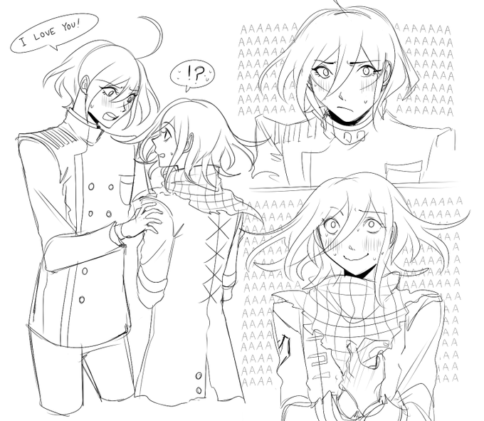 wip &amp; sketch dump // nobody panic i still love saiou 