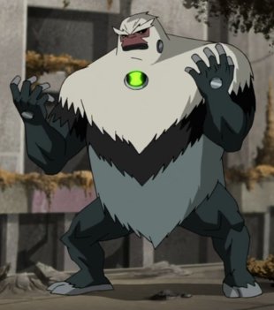 Shocksquatch:man "squatch" is a wierd word huh anyway omniverse shocksquatch is a fuckin glow up dont @ me like look at ua shocksquatch his only non gray colors r off white and sunburn red omniverse shock is a big change yea but it was a necesesarry one squatch/10