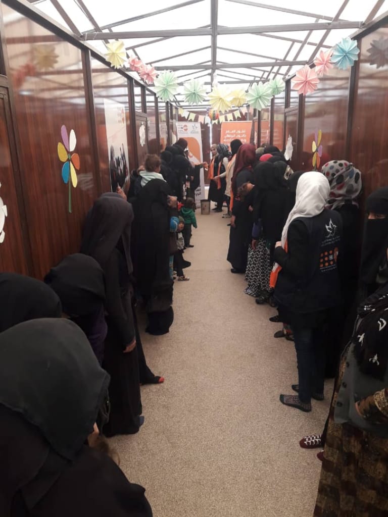 mhmdabdullah753's tweet photo. 16 days campaign #Al_Hol #camp #UNFPA https://t.co/IOdd8q8WZ4
