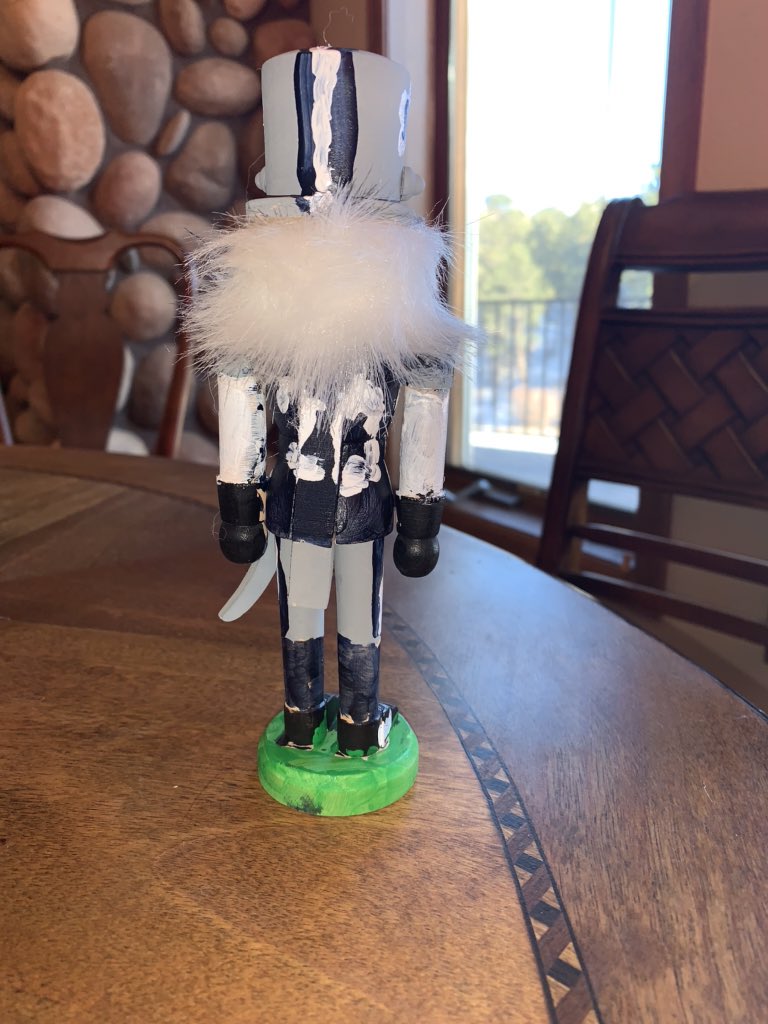 TKiedinger's tweet photo. @Tp__5 My son painted a nutcracker of you. I’m so proud! #DallasCowboys https://t.co/PRbUOFcbeq