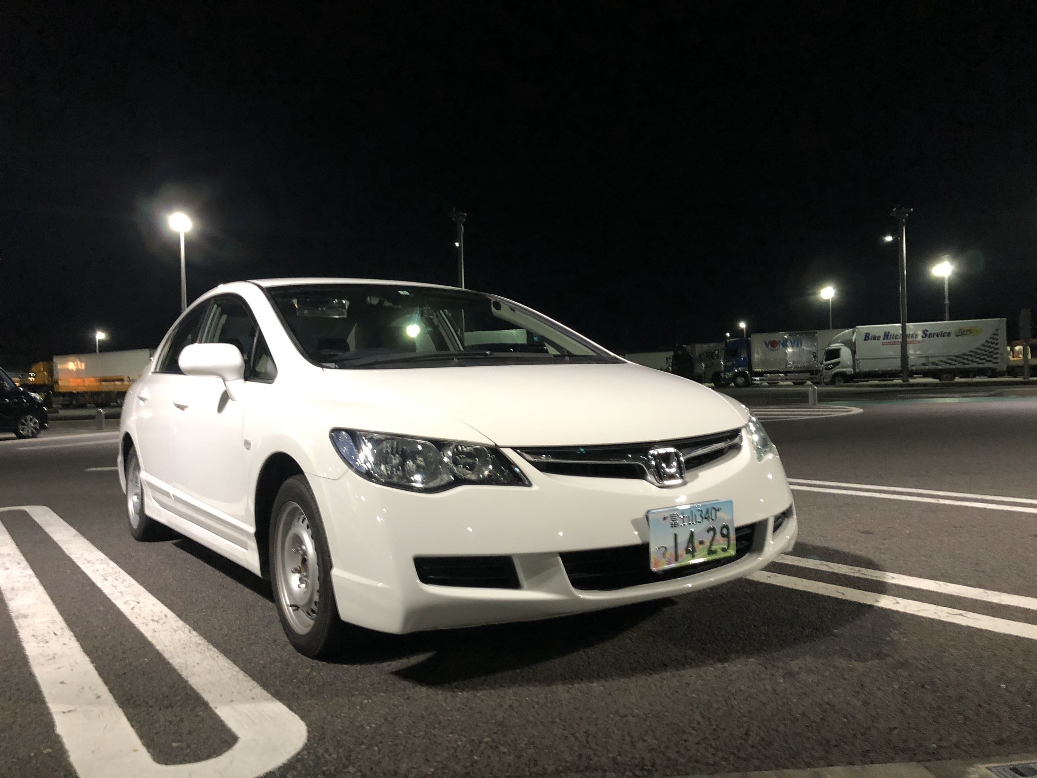 赤羽 歌那蛇 S Wing と言うわけで改めまして Dba Fd1 ホンダ シビック 1 8教習車 無事に納車されました 元は長野の自動車学校で使われていた個体でワンオーナー と言っていいのかな です おそらくベースグレードは1 8gですがかなりの差異があっ