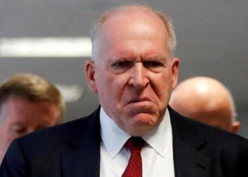 CIA Director John Brennan supported Bush's secret torture renditions, lied about civilian casualties from Obama's drone strikes, and set up a secret task force to ensure Hillary Clinton won the 2016 elections. He's about to get his ass handed to him on a plate.