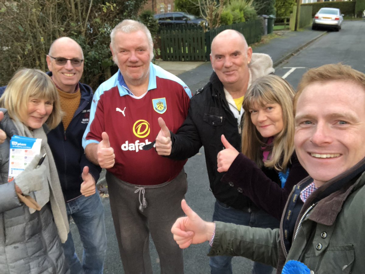 Meet Raymond, Frank &amp; Chris Stodart, three brothers from #Silsden who have voted Labour all their life, but not this time. They are voting <a href="/Conservatives/">Conservatives</a>

They voted to leave EU &amp; feel let down my Labour &amp; don’t trust Corbyn. Lets get #BrexitDone 🇬🇧

#Keighley #ToryCanvass