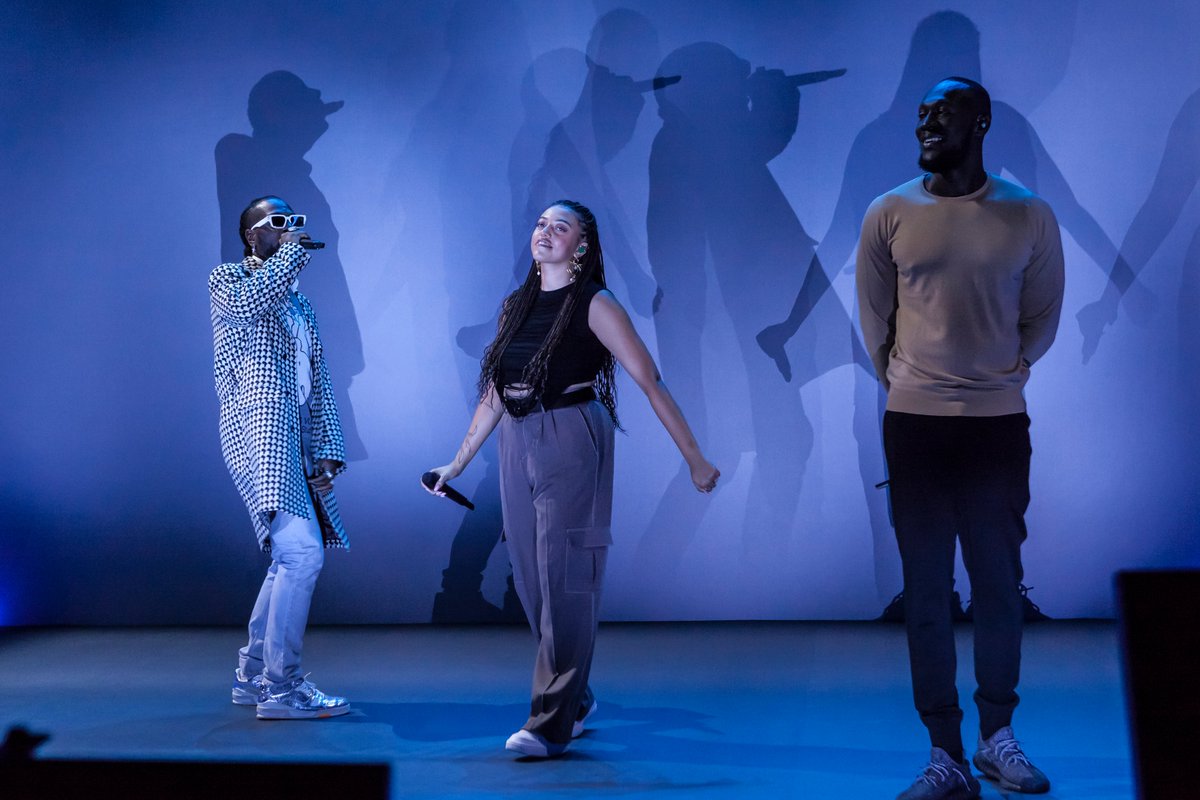 JRossShow's tweet photo. 'Performing Own It with @mahalia and @burnaboy it's @stormzy!' #TheJRShow @ITV @WeareSTV @wossy https://t.co/sVY0tmGvaO