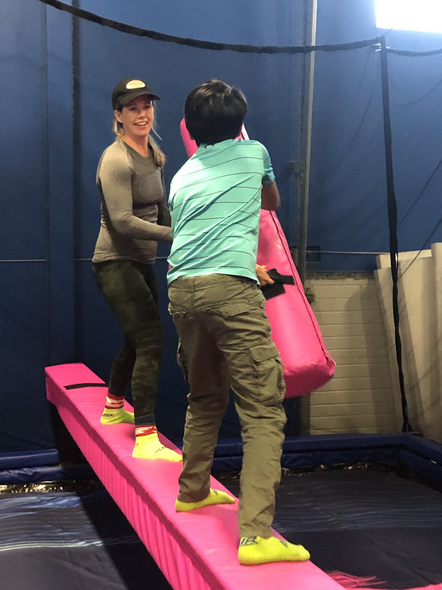 libbyroach1's tweet image. Just another Saturday beating up 10 year old boys and loving life - Another fun event with #teamclockwork @ClockworkLab 🎅🏻