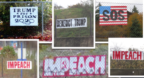 USAmailbox's tweet photo. The #FreewayBloggers take paintbrushes in hand and travel the open roads of America with one message:
Things Are Not Normal🆘
#powerofpowerless❤️
Enjoy Free speech freeway
@Larkworthy📽️https://t.co/IBUghikpLg 🎵
Follow @TheCiscoKid2 @politicallands1 @suevisa @Rose_glow1 https://t.co/wQnMqsPFhV