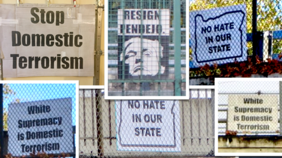 USAmailbox's tweet photo. The #FreewayBloggers take paintbrushes in hand and travel the open roads of America with one message:
Things Are Not Normal🆘
#powerofpowerless❤️
Enjoy Free speech freeway
@Larkworthy📽️https://t.co/IBUghikpLg 🎵
Follow @TheCiscoKid2 @politicallands1 @suevisa @Rose_glow1 https://t.co/wQnMqsPFhV