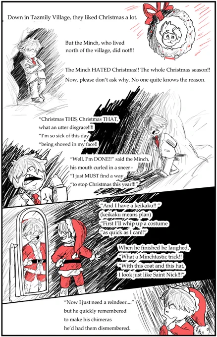 how the minch stole christmas (1/2) #mother3 