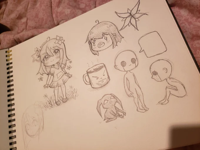 I used to sketch a lot ;o; 