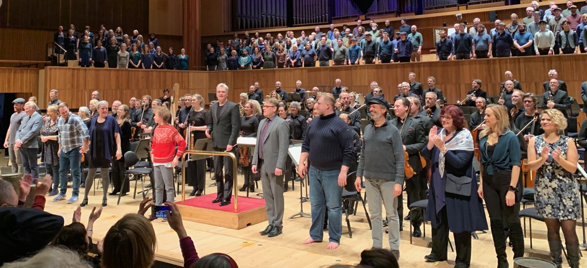 Geoff_Andrew's tweet image. To say tonight&apos;s account of #PeterGrimes @southbankcentre was outstanding is to put it mildly. @Bergenfilharmon under Edward Gardner, @StuartSkelton as Grimes, supported by  @Sviceridor Susan Bickley &amp;amp; superb cast did Britten proud. A 2019 highlight (probably not just for me).