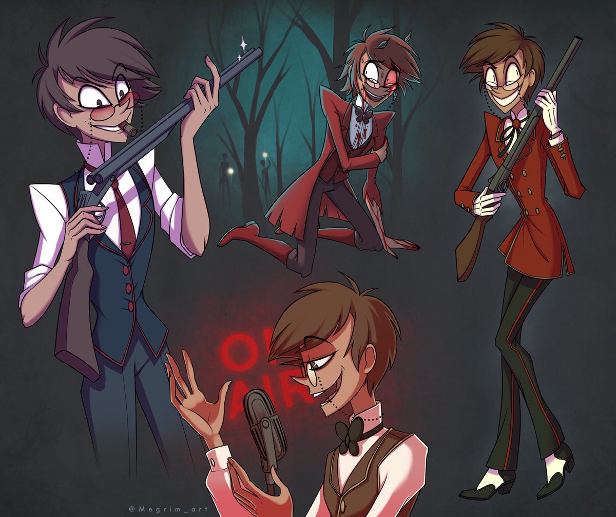 pics Alastor Hazbin Hotel Human human alastors hazbinhotel alastor
