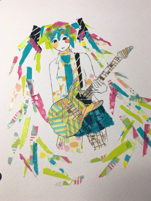 最近マステ絵再開し始めました。 