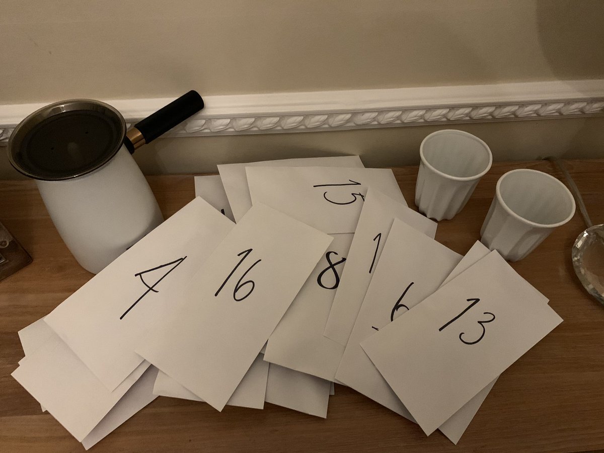 littlefolds's tweet photo. 1 Velvetiser + 24 envelopes + a multitude of flavoured sachets = A very happy advent calendar @HotelChocolat https://t.co/ezUAPc9Tnv