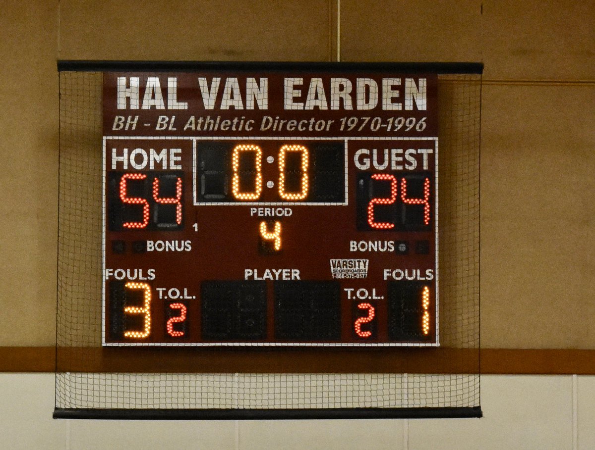 Marcellus 54
Lansingburgh 24
Final

Marcellus turned it up after an even q1, holding Lansingburgh to 7 in the middle quarters &amp; extending the lead to as much as 32 in the 4th. 4 in double digits for Marcellus, led by Hannah Durand’s 14. Phelisha Napples paced Lansingburgh w 9