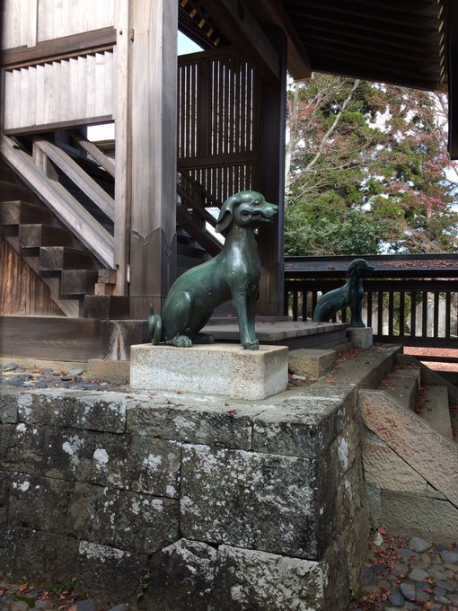 狛犬 高画質 のtwitterイラスト検索結果