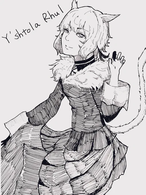 ヤ・シュトラ・ルル
白魔から黒魔になったあたりが何故か好き

#ff14  #ff14イラスト #ヤシュトラ 