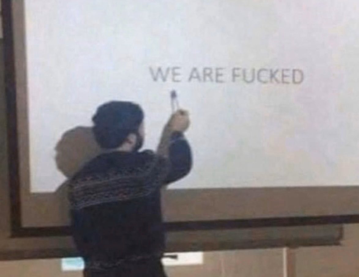 LEX_getdirty's tweet photo. Me: is completely fine 
My anxiety: https://t.co/cR9xAJKWW3
