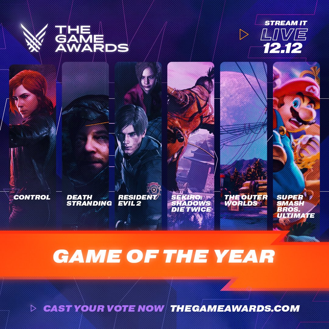 The Game Awards On Twitter Prior Game Of The Year Winners 2014 Dragon Age Inquisition 2015 The Witcher 3 2016 Overwatch 2017 The Legend Of Zelda Breath